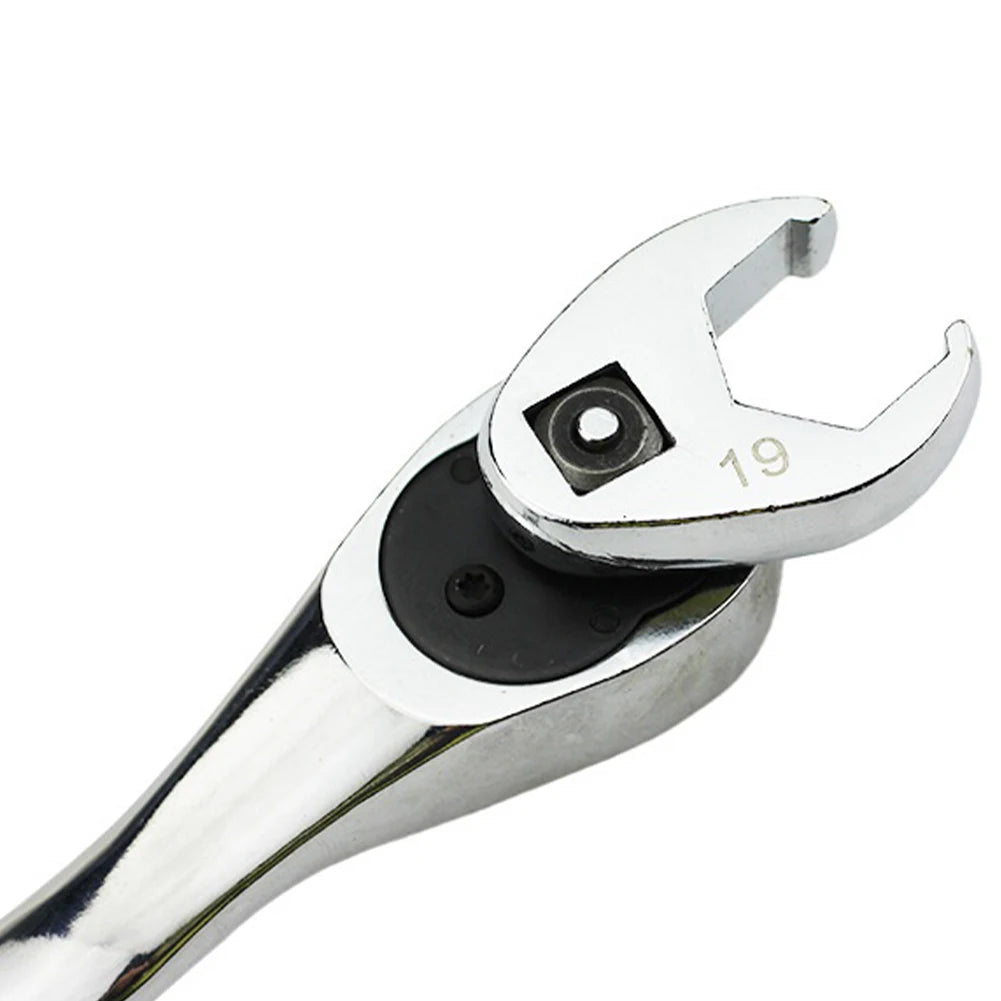 10pcs 3/8" Drive Crowfoot Wrench Set — 10-22mm Metric Open-End Spanners for Torque Wrenches