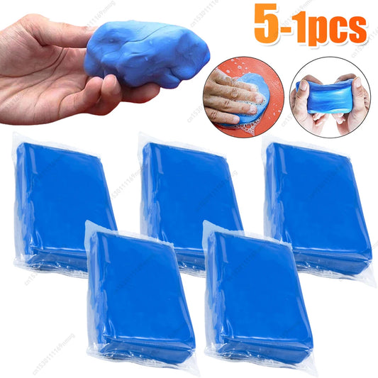 Car Cleaning Clay Bar – 1/2/3/5PCS Auto Detailing Mud for Washing, Waxing, Polishing & Paint Treatment