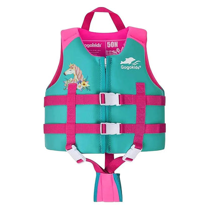 Gogokids Kids Life Jacket – Neoprene Float Vest for Toddlers, Swim Training & Buoyancy Swimwear