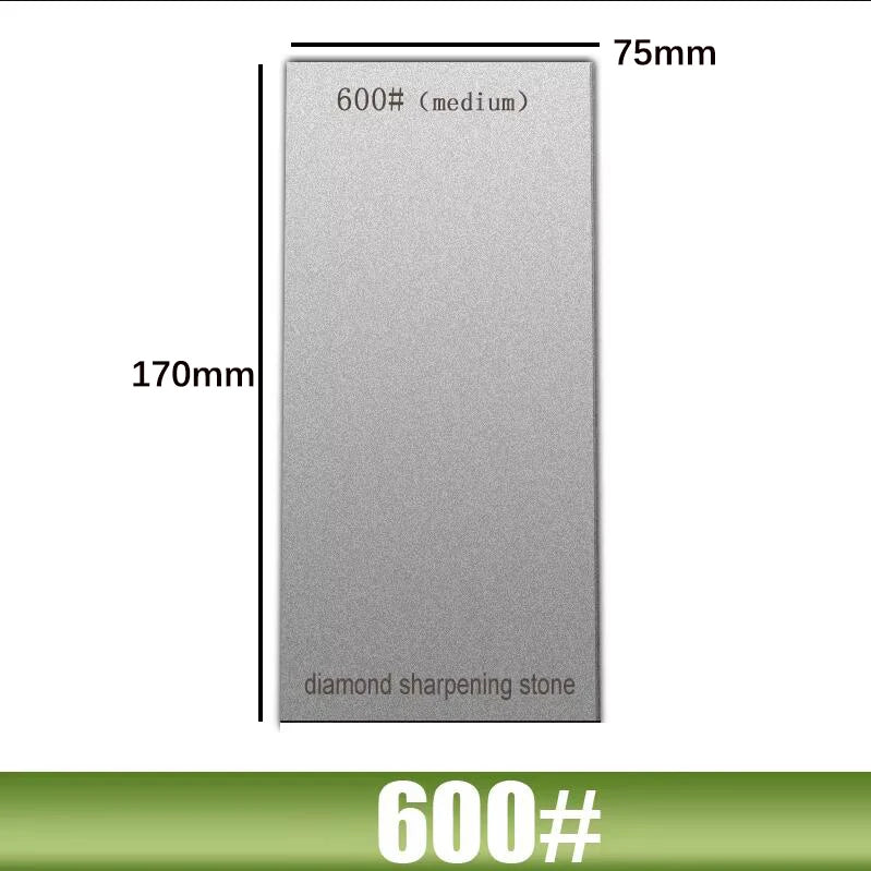 1000 Grit Diamond Plate Sharpening Stone – Large Whetstone for Professional Knife & Blade Sharpening, Apex Edge Tool