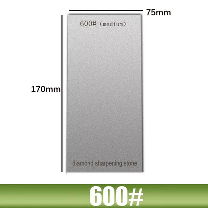 1000 Grit Diamond Plate Sharpening Stone – Large Whetstone for Professional Knife & Blade Sharpening, Apex Edge Tool