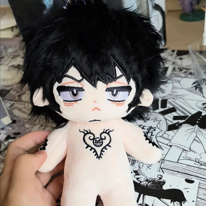 20cm Trafalgar D. Water Law Anime Plush Doll — Cosplay Stuffed Cartoon Plushie Pillow Toy Figure Gift