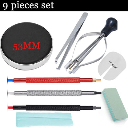 Watch Hand Presser Pusher Set — 3/5/6/9PCS Double-Ended Needle Pen Tools for Watchmakers & Repair