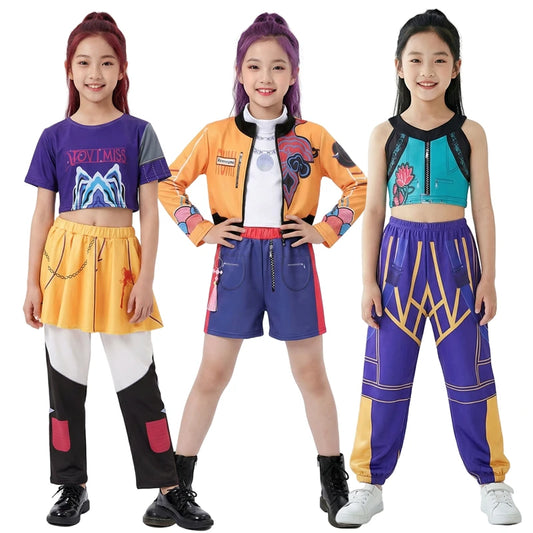 Rumi Girl Anime Cosplay Costume - Mira Roleplay Outfit for Dance Performance, Halloween & Parties
