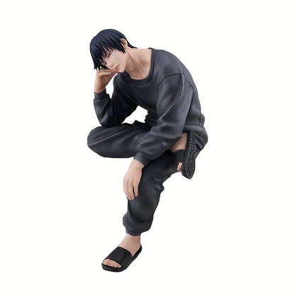 Jujutsu Kaisen Toji Fushiguro Figure - Sitting Pose Anime Collectible Decor Toy