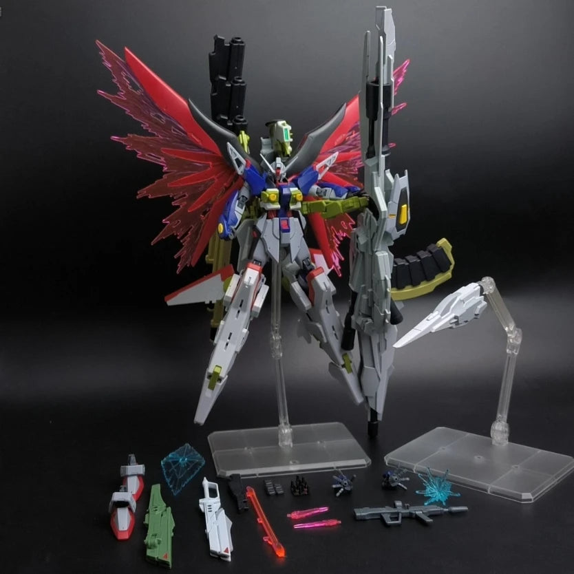 GAOGAO HG 1/144 A-GXQ754V2 Destiny Zeus & ZGMF-X42S Robot Model Kit — Plastic Action Figure Assembly Toy