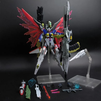 GAOGAO HG 1/144 A-GXQ754V2 Destiny Zeus & ZGMF-X42S Robot Model Kit — Plastic Action Figure Assembly Toy