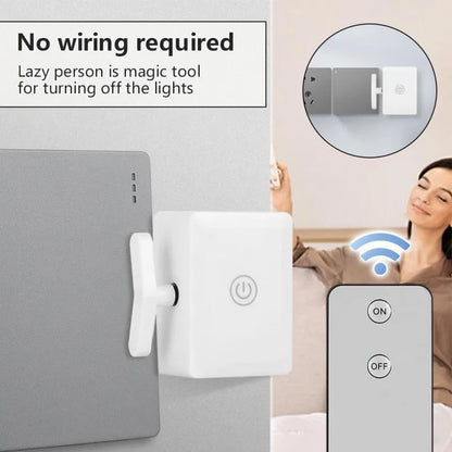 USB Rechargeable Wireless Button Pusher Switch – Smart Remote Control Light Switch Automation Tool