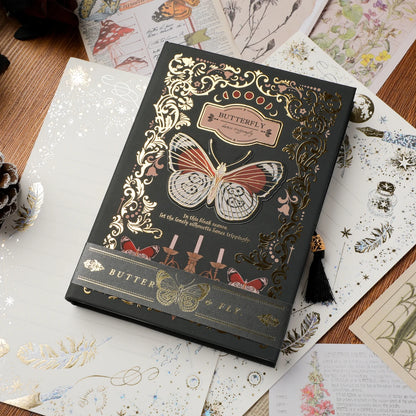 A5 Gothic Magnetic Buckle Notebook – Retro Art Creative Hand Ledger Journal Gift