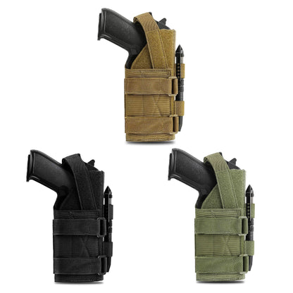Concealed Tactical Gun Holster - Molle Pistol Belt Holster with Magazine Pouch for G2C PX4 M9 USP SIG P226 M1911 GL17 P99 SP2022