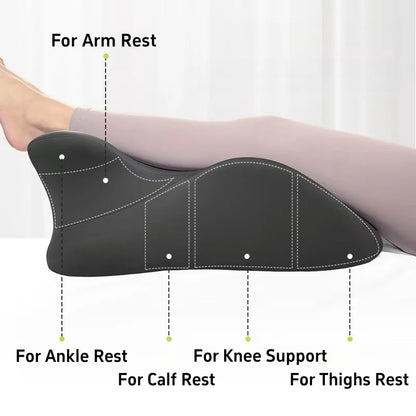 Prone Sleeping Pillow – Memory Foam Varicose Cushion, Ergonomic Waist & Cervical Traction Support for Body Relaxation