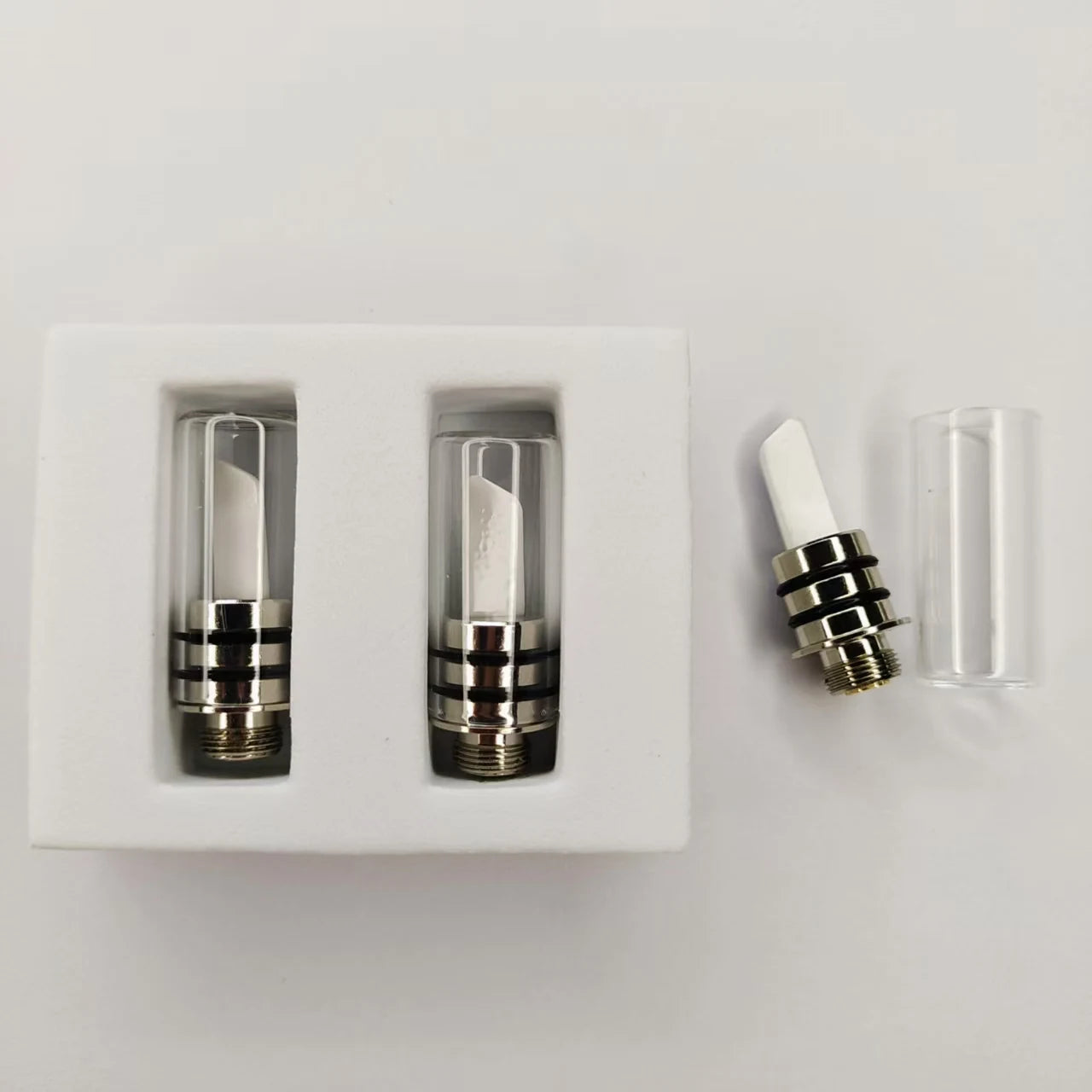 11.2mm Ceramic Heating Hot Knife Tip – 510 Thread Preheat Cutting Tool with Light, 1–4 Piece Set