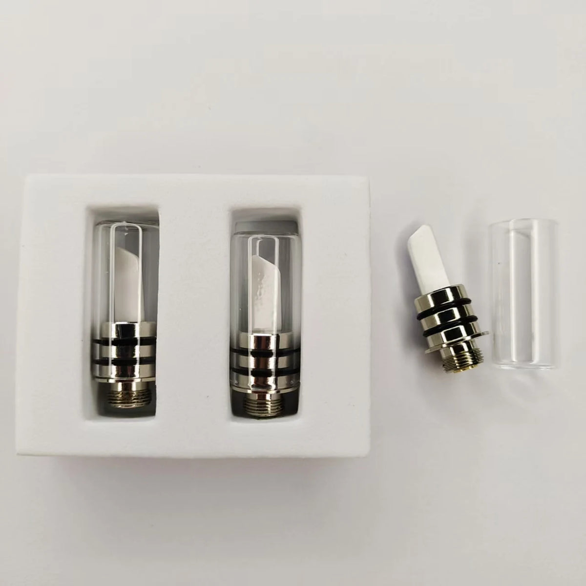 11.2mm Hot Knife Heating Tip - Ceramic Cutting Tool for 510 Thread Devices with LED Light