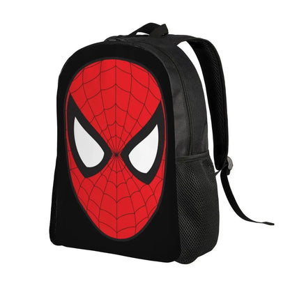 Custom Spider-Man Web Backpack – Water-Resistant School & College Bag for Men and Women