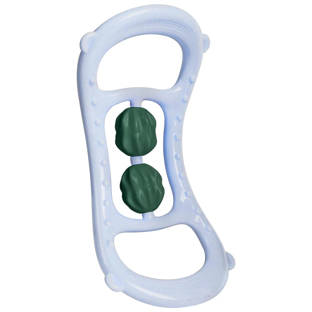 Portable Round Massager Roller – Waist, Abdominal & Leg Clip Tool for Cellulite, Stovepipe & Meridian Massage