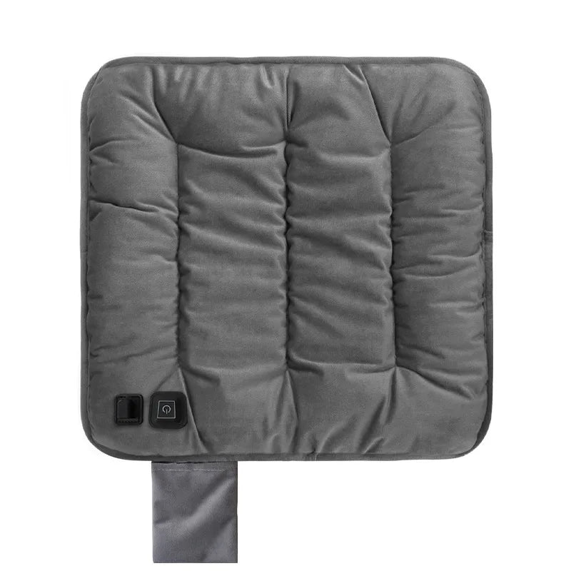 USB Graphene Heated Seat Cushion - Fast-Heating Car, Office and Home Chair Heating Pad for Everyday Comfort