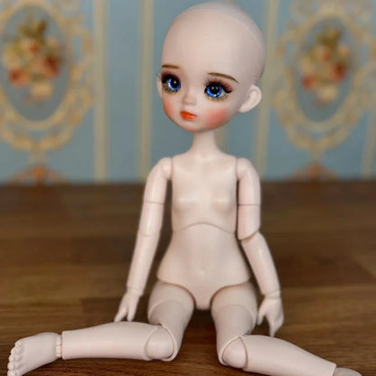 Sweet Doll 1/6 BJD Handmade 30cm Princess Doll – Makeup Doll for Girls Birthday Gift