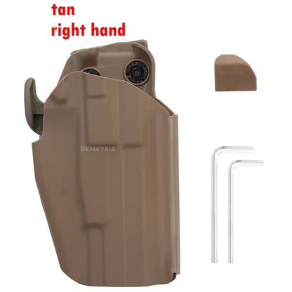 Adjustable Gun Holster — Right/Left Hand Waist Carry Case for Tactical Pistols