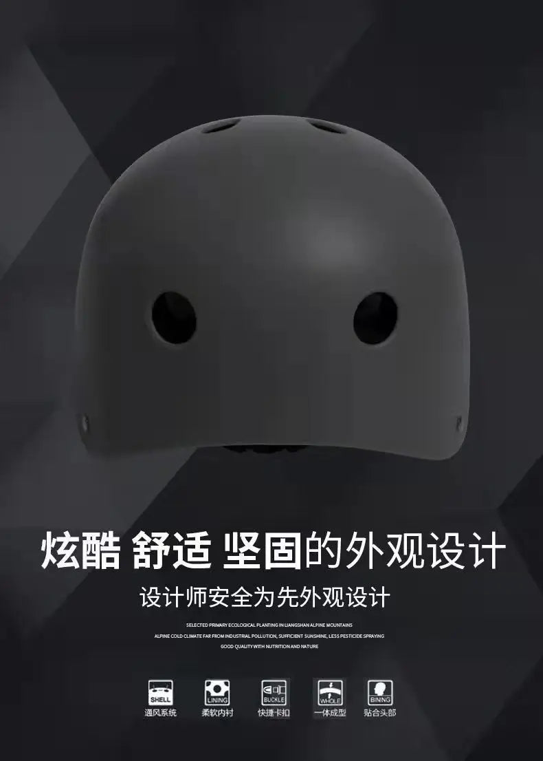 Electric Scooter & Bike Helmet – Round Cycling, Skateboard, & Ski Safety Helmet for Kids, Four Seasons Bike Accessories