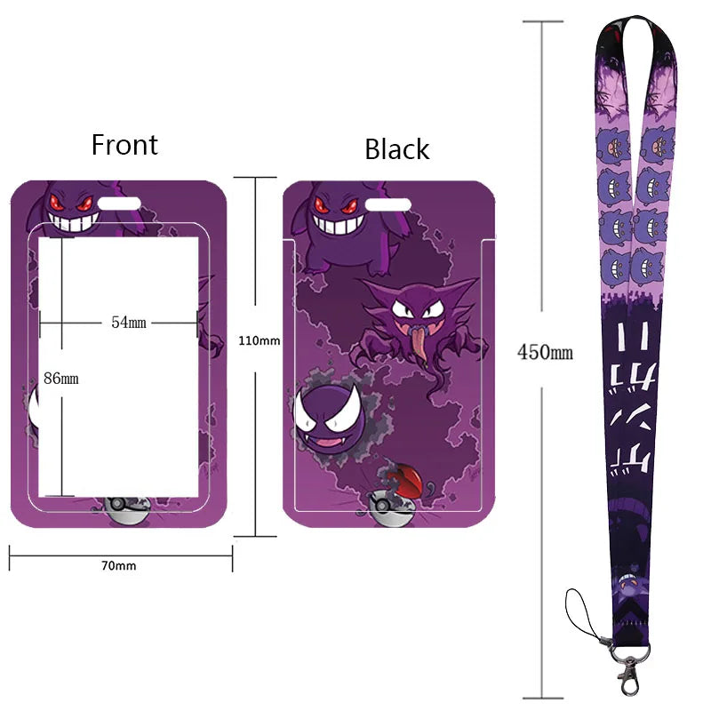 Neck Strap Lanyard for Keys and ID Cards – Badge Holder, Keychain, Key Rings, Fashion Accessory Gift