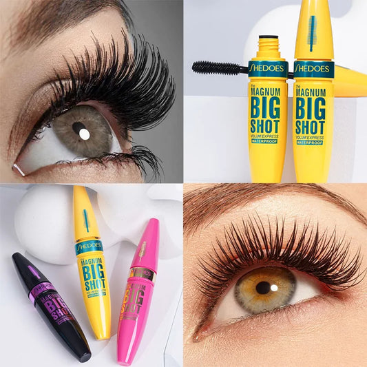 Black Thickening Mascara - Waterproof Sweat-Proof Long Lasting Eyelash Setting Cream