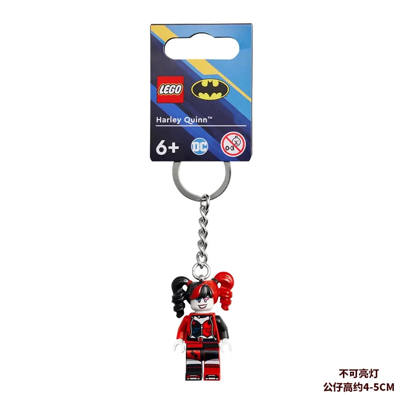 Superhero and Movie Character Keychain - Spider-Man, Miles Morales, Gwen, Batman, Iron Man, Loki, Darth Vader, Yoda and Stormtrooper Mini Figures