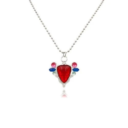 JoJo’s Bizarre Adventure Arrow Pendant Necklace – Josuke & Jotaro Cosplay Jewelry Gift