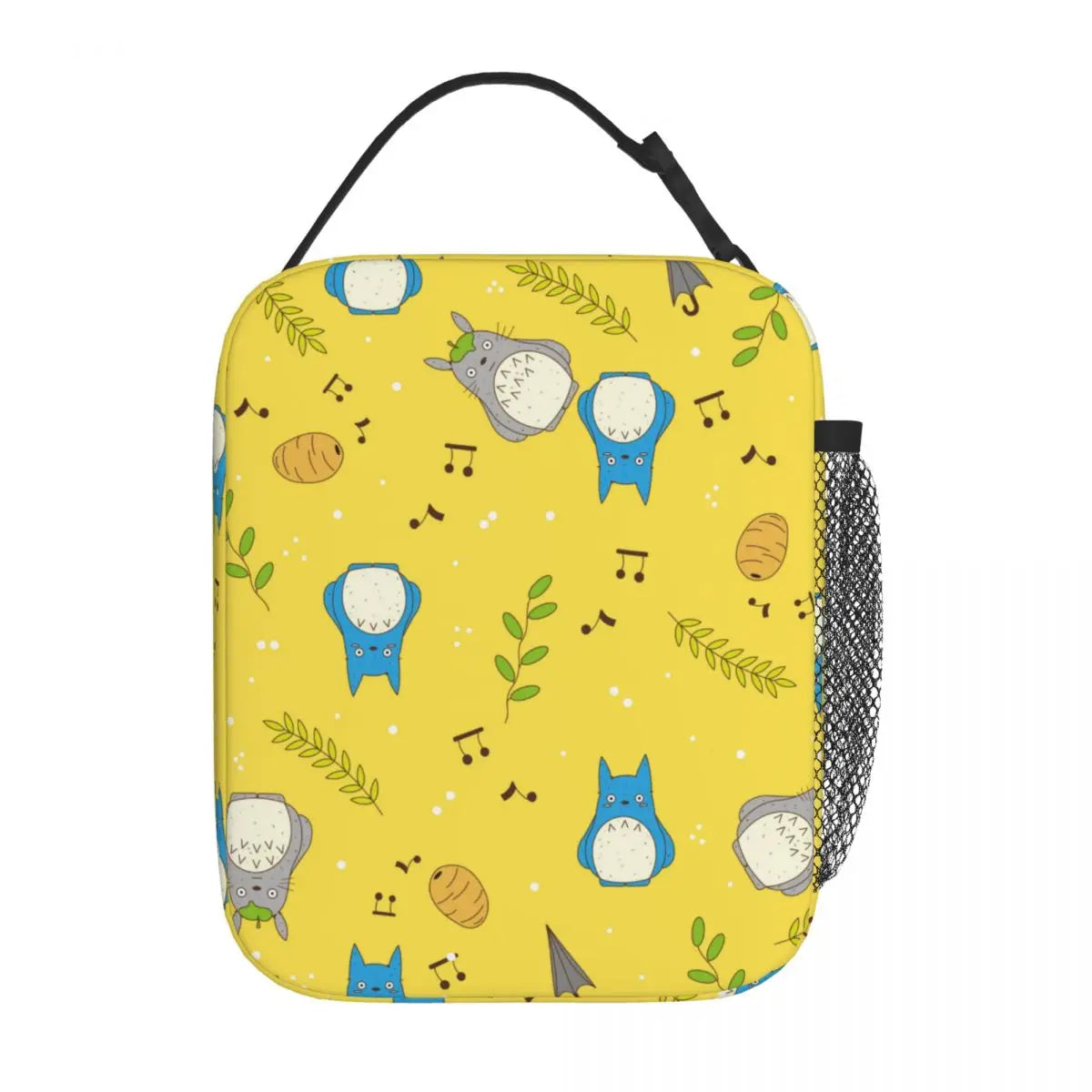 Totoro Miyazaki Anime Insulated Lunch Tote Bag – Portable Thermal Cooler for School & Office