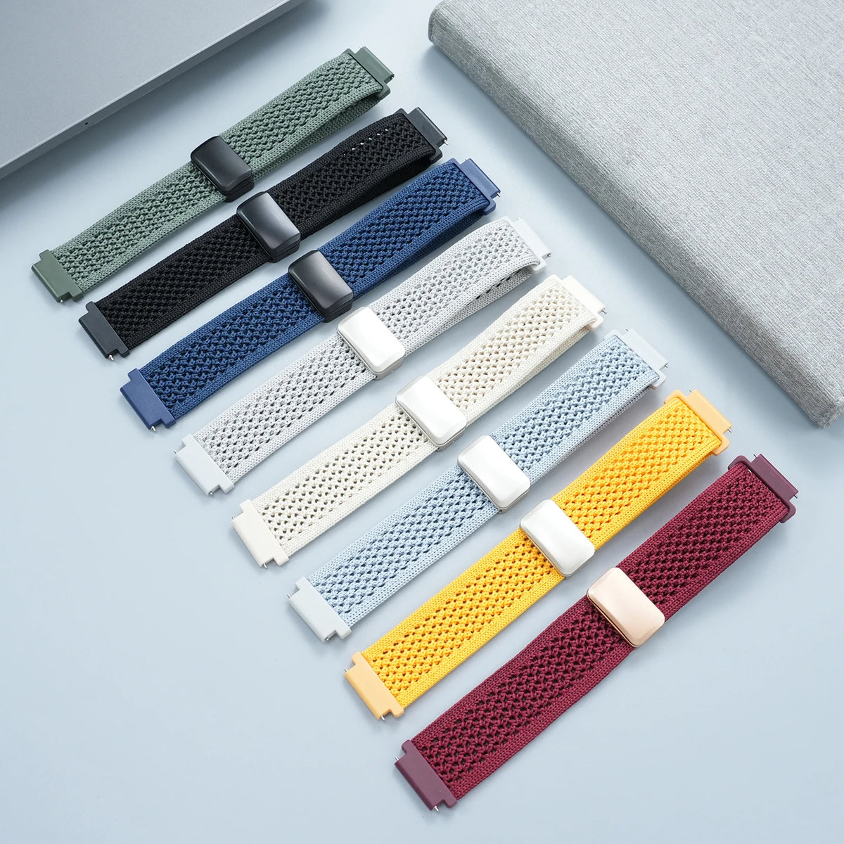 Sports Nylon Watch Band - 18mm Canvas Strap for Casio AE-1200WH AE-1300 and W-218 Watches