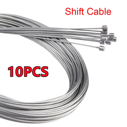 MTB Bicycle Brake Cable Set - 2M Gear Shifter Speed Line Inner Wire for Road Bike & Fixed Gear Cycling Repair