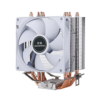 CPU Cooling Fan with Air-Cooled Radiator – Compatible with LGA2011, 115x, 1200, 1700 & AMD
