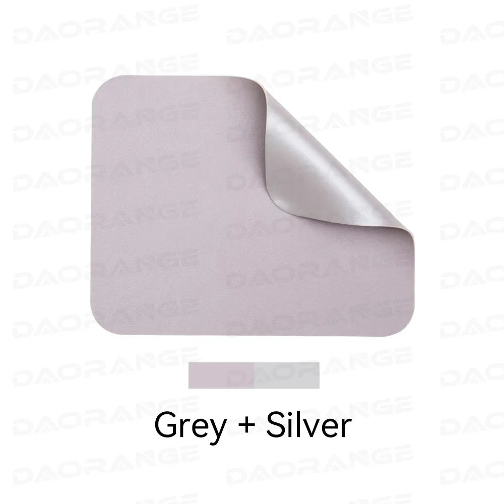 Creative Anti-Slip Leather Mouse Pad – Stylish Gaming & Office Desk Mat for Laptop, PC & MacBook