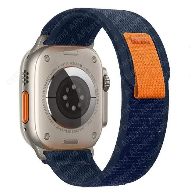 Trail Loop Strap for Apple Watch – Adjustable Band for 49mm 45mm 44mm 42mm 41mm 40mm, Compatible with Series 9 8 7 6 SE 5 4 3