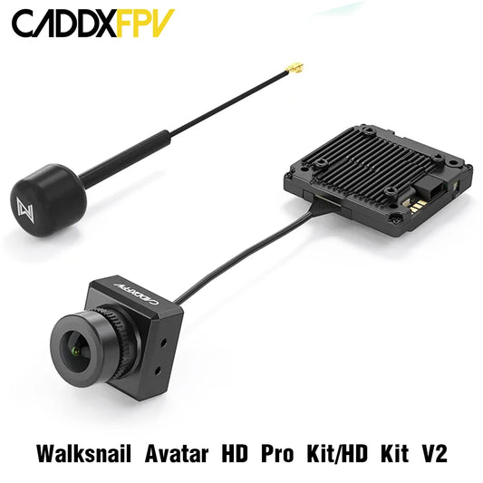 CADDX Walksnail Avatar HD Pro Kit V2 – FPV HD Kit with Gyroflow 8G/32G Camera for DJI