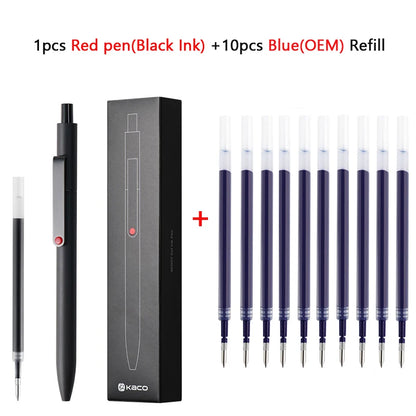 KACO 0.5mm MIDOT Gel Ink Pens – Quick-Drying, Smooth Writing, High-Volume for Exams, Grading, Homework, and Papers
