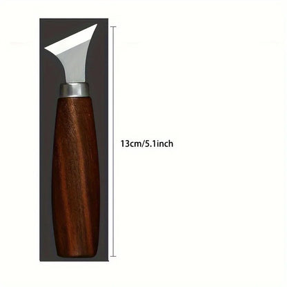 Wood Carving Knife Set - DIY Manual Woodworking Chisel Tools for Carving, Chipping & Craft Projects
