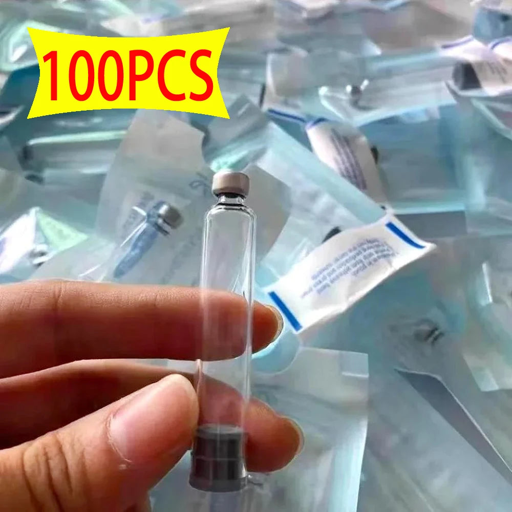 10/20/30/50/100PCS Magic Pen Tip Cartridges — 3ml Empty Cassette Bottles with Individual Packaging for Lilly Insulin Pen (4mm/6mm/8mm)