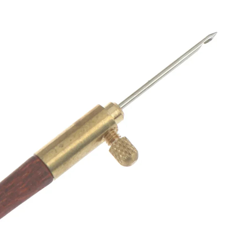 French Embroidery Tambour Hooks – Luneville Crochet Set with 3 Needles for Sewing & Crafting