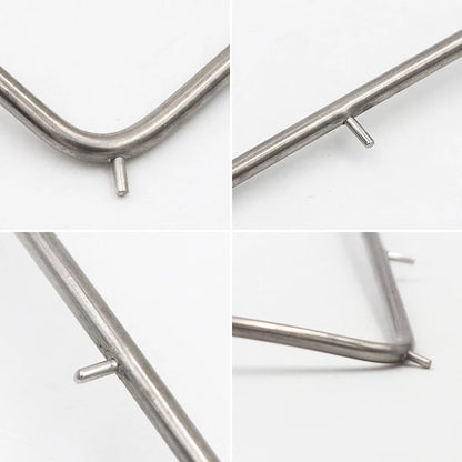 Stainless Steel Rubber Dam Frame Holder – Autoclavable Dental Instrument for Lab Supplies