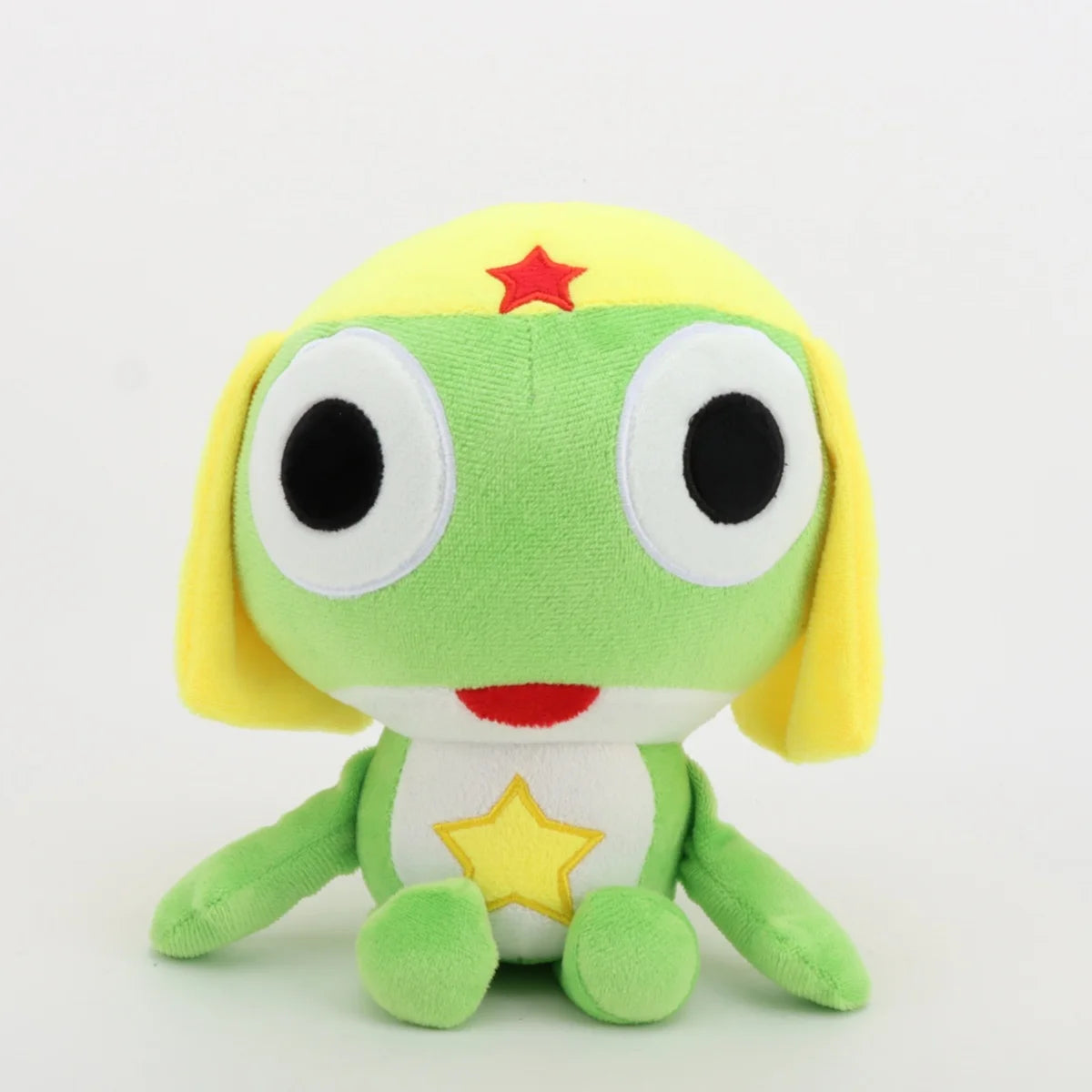 20cm Kawaii Keroro Gunsou Plush Toy — Cute Anime Stuffed Doll for Room Decor & Kids Christmas Birthday Gift