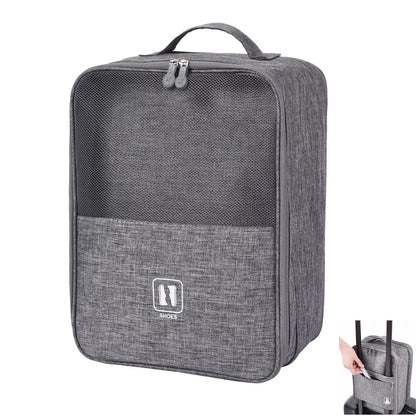 Hanging Travel Toiletry Bag | Organizer Kit for Men & Women with Cosmetics & Makeup Storage