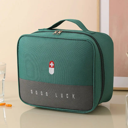 Portable Medicine Box – Compact Pill Organizer for Travel & Daily Use