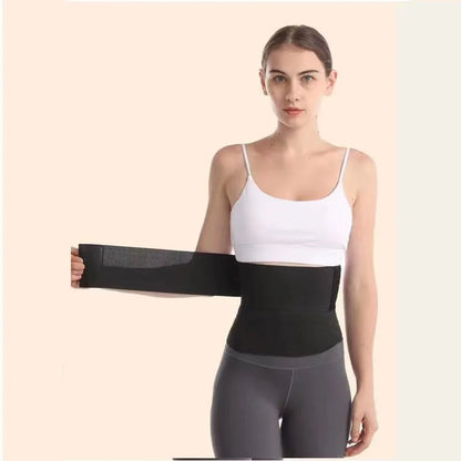 Thin Waist & Abdominal Wrapping Band – Elastic Fitness & Yoga Training Band for Waist Toning and Tightening