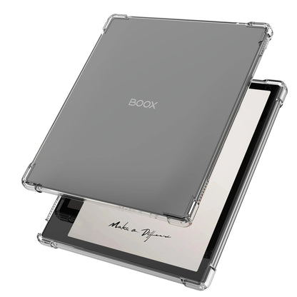 Clear Case for Onyx Boox Leaf2/Leaf3/Leaf3C/Boox Page/Galileo – Lightweight Transparent Flexible Soft Back Cover