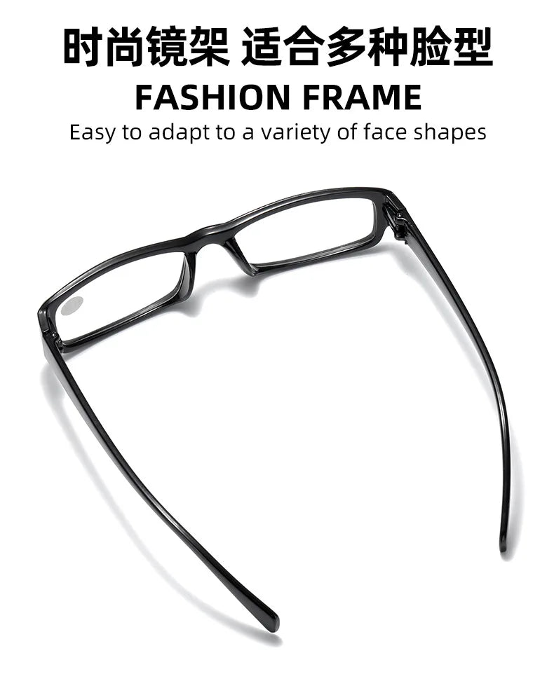 New Resin Wood Grain Reading Glasses – Presbyopic Eyewear for Men & Women, Stylish Gafas De Lectura Mujer