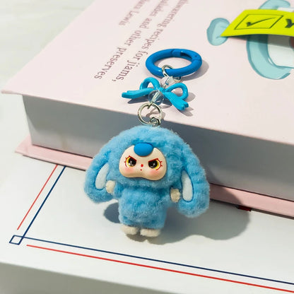 Cartoon Key Ring – Cute Backpack Pendant Gift for Students and Couples