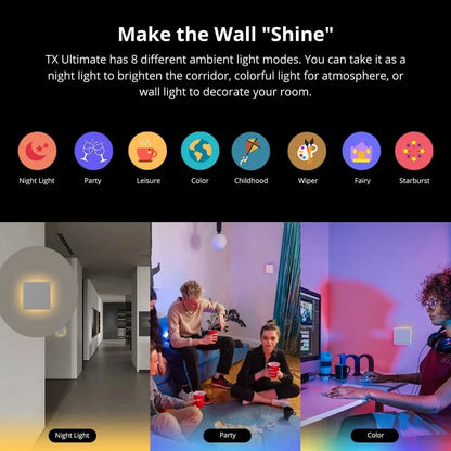 SONOFF TX Ultimate Smart Wall Switch - Full Touch LED Light Switch with Alexa & SmartThings Support