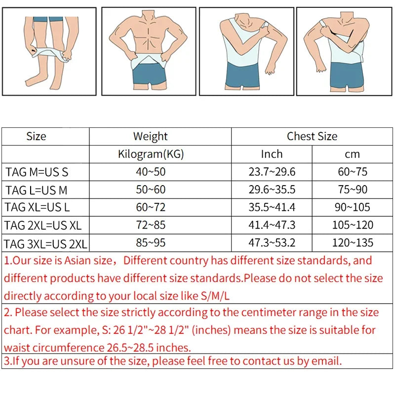 Men’s Slimming Body Shaper Compression Shirt – Abdomen & Abs Shapewear Tank Top to Hide Gynecomastia Moobs for Workout & Daily Wear