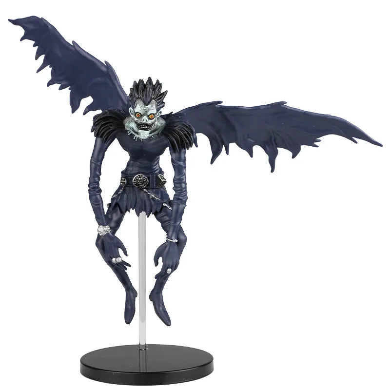 Death Note Ryuk & Rem Figure - 18CM PVC Anime Collectible Model Toy for Desktop Decoration & Halloween Gift