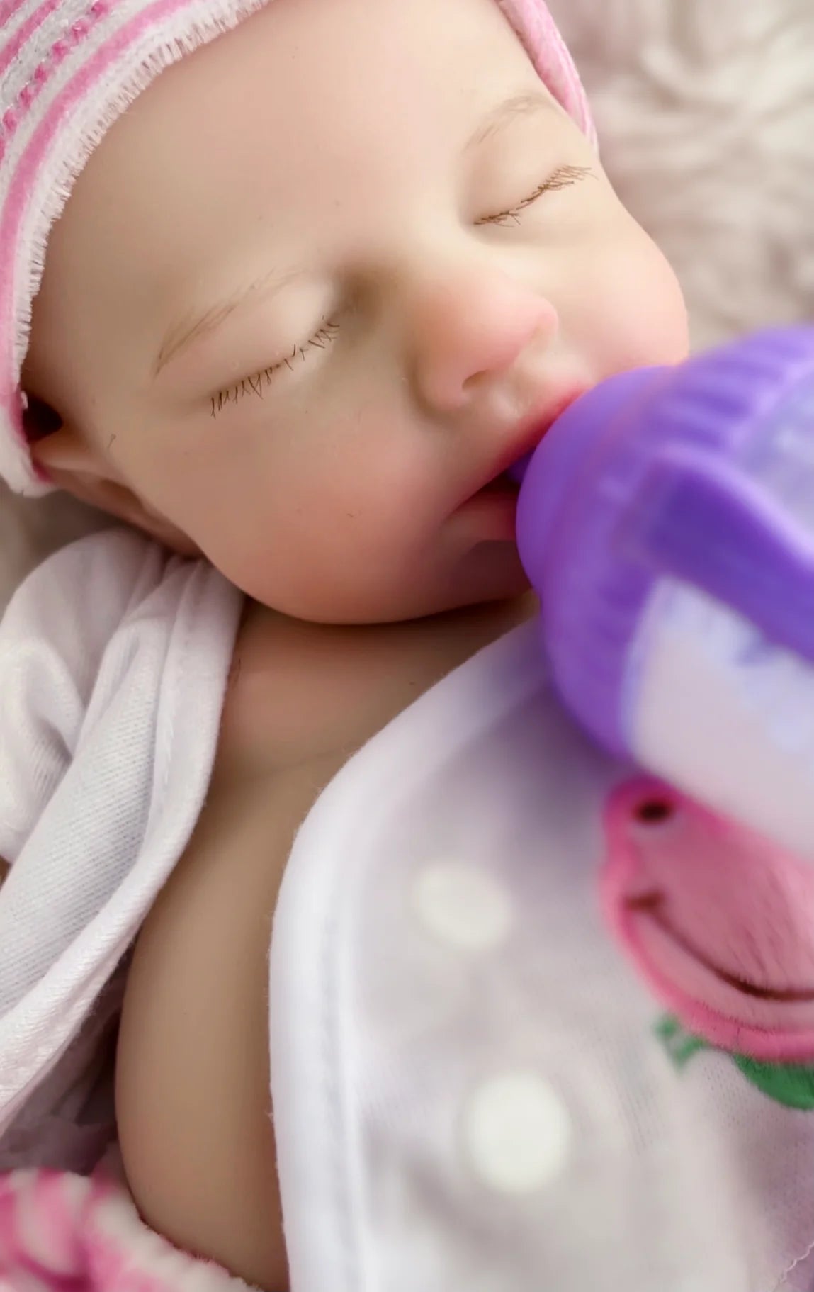 Loulou Reborn Baby Doll – Full Body Soft Silicone Boy or Girl with Openable Mouth